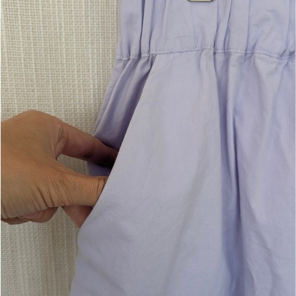 Bondi Born Vista Skirt Womens M Cotton Drawstring High-waist Straight Long - Picture 5 of 9